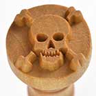 MKM Jolly Roger 2.5cm wood stamp